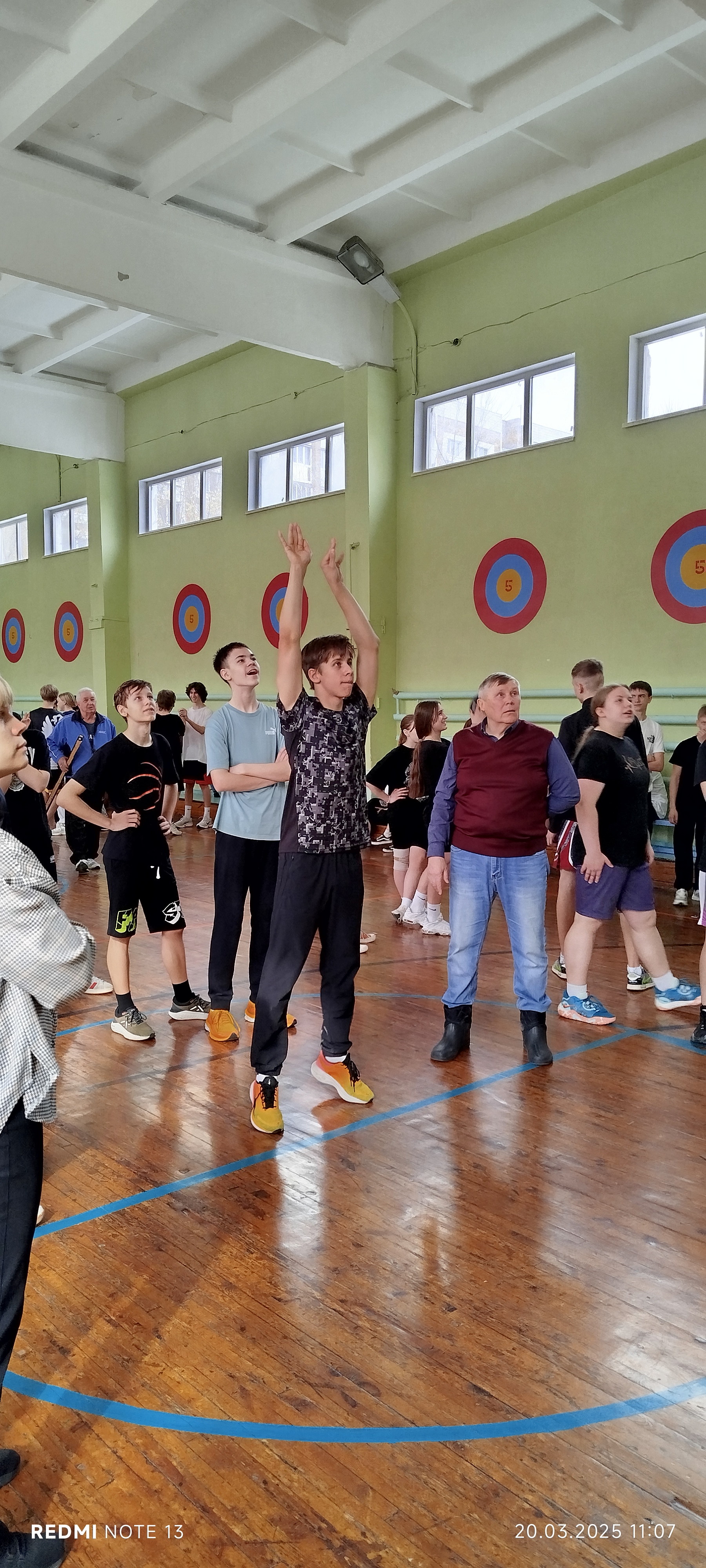 Спартакиада подшефных школ ОША.